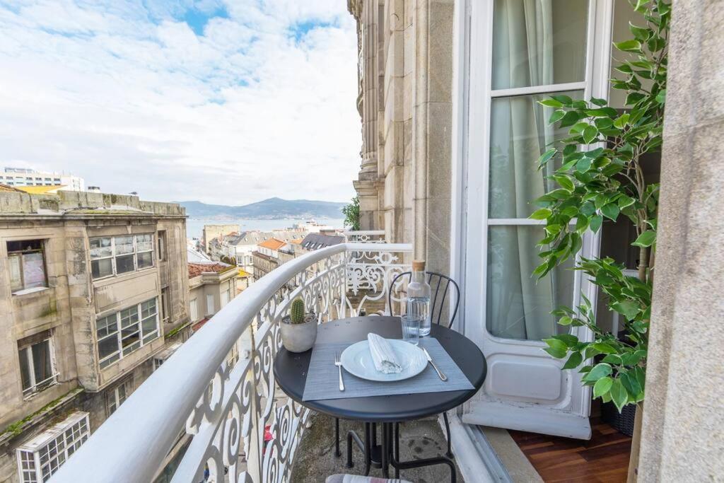 Duplex De Lujo En Pleno Centro De La Ciudad. Appartement Comarca de Comarca de Vigo Buitenkant foto